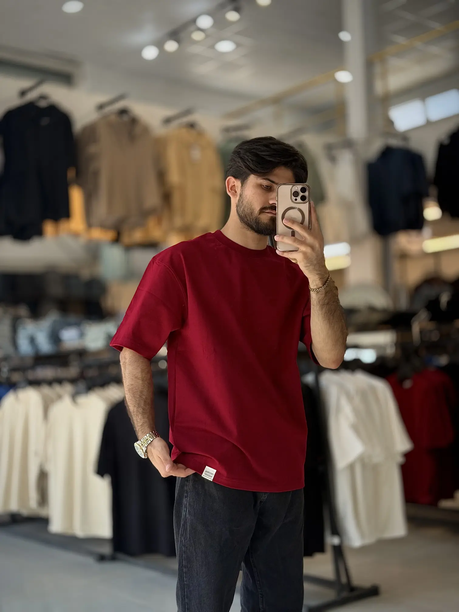 تصویر تیشرت ماکان بیسیک